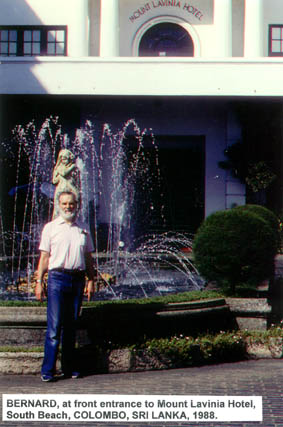 Mount Lavinia Hotel,COLOMBO 1988