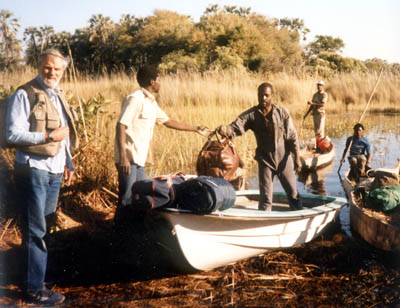 Okhavango, BOTSWANA - July 1986