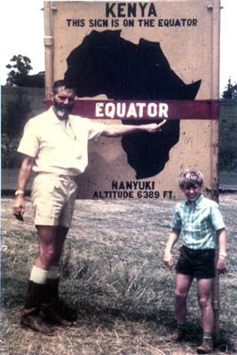 With David's godson, Adam -= Kenya1974