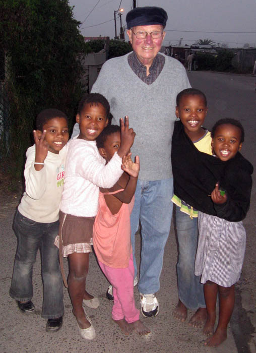 DWB with some young ladies in Masi