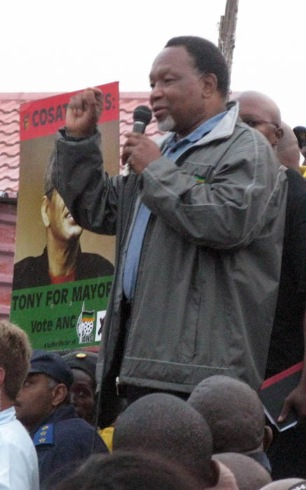 K Motlanthe speaking in Masi